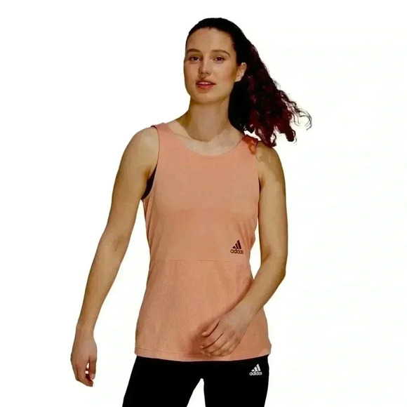 adidas AEROREADY YOU FOR YOU RIB TANK TOP - Picture 1 of 13
